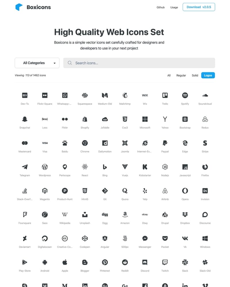 Boxicons Premium web friendly icons for free Digital Design Library